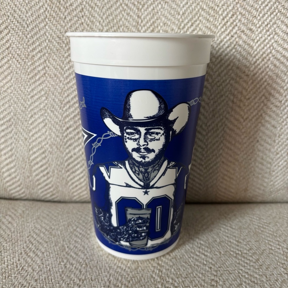 ❗️Dallas Cowboys x Post Malone x Raising Cane's Collectors Edition Cup NFL Blue
